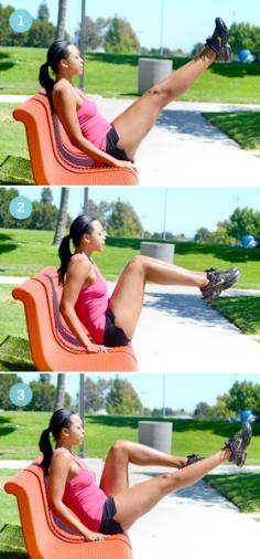 Park Workout- V sit