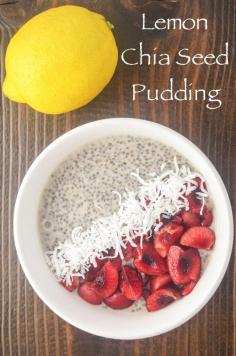 
                    
                        Lemon Chia Seed Pudding
                    
                