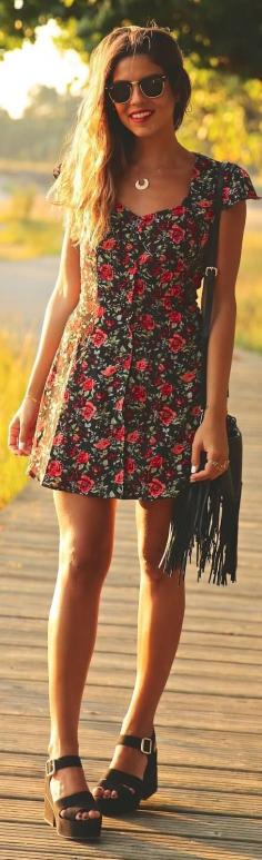 
                    
                        Black Floral Dress
                    
                