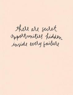 secret opportunity #quote