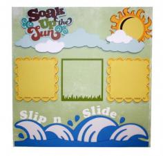 
                    
                        Summer Scrapbook Layout with Pazzles
                    
                
