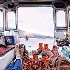 Winter camping dreams