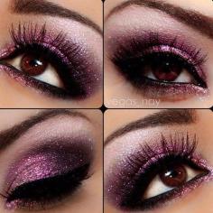 
                    
                        Sultry Purple Smokey Eyes ... stunning ♥
                    
                