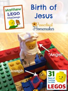 
                    
                        Day 2 of the Matthew Lego Challenge is the birth of Jesus
                    
                