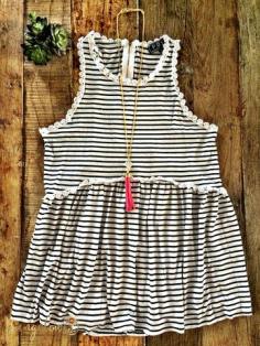 Pilcro Top - Stripe