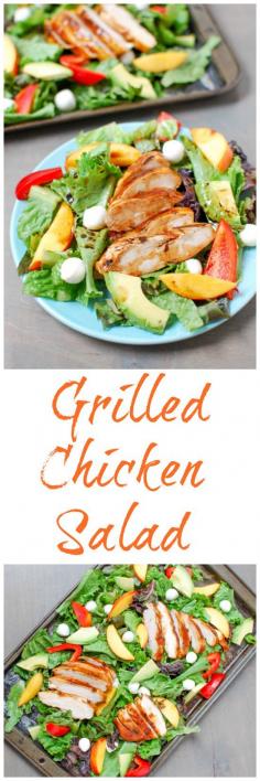 
                    
                        A light and fresh summer lunch or dinner, this Grilled BBQ Chicken Salad is simple, healthy and full of flavor!
                    
                