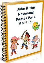 FREE Jake and The Neverland Pirates Pack!  Pre-k - K #Free Prinables #homeschool