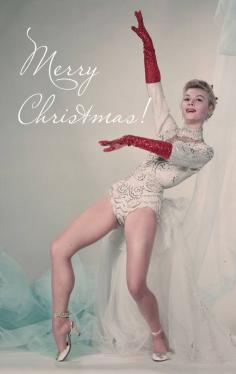 The Christmas classic film "White Christmas" stars  dancer Vera Ellen.