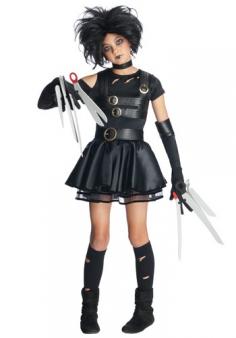 Edward Scissorhands - Miss Scissorhands Tween Halloween Costume #RubiesCostumeCo #CompleteCostume