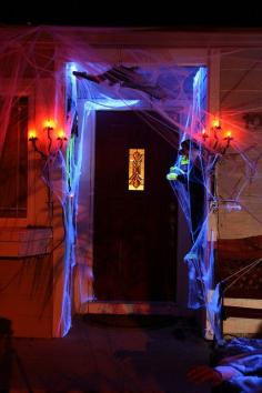 Spooky entrance . Halloween display | Flickr - Photo Sharing!