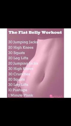 Flat Belly Workout fitness motivation weight loss exercise diy exercise exercise quotes healthy living home exercise diy exercise routine exercise quote ab workout fat loss 6 pack