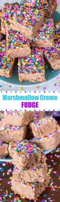 
                    
                        Easy to make Marshmallow Creme Fudge
                    
                