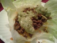 Lettuce tacos... TJs Taco seasoning is less carbs then anywhere else... Perfect for Atkins induction phase