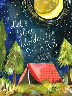 
                    
                        Let&#39;s Sleep Under the Stars, Our Favorites CANVAS Wall Art | Oopsy daisy. Not the Etsy Print.
                    
                