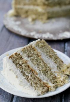 
                    
                        This pistachio cake with honey vanilla buttercream frosting is a true celebration cake – with a light crumb and a delectable frosting, it’s the kind of cake that you will never forget after that first bite.
                    
                