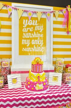You are my sunshine birthday ideas.  G;)