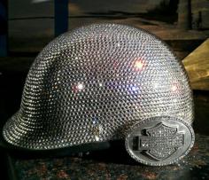 
                    
                        Full Crystal Motorcycle Helmet
                    
                