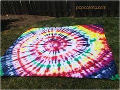 
                    
                        Tie-Dye: beach sheet, picnic blanket, bed sheet: FAST and gorgeous
                    
                