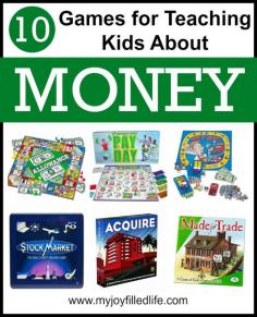 Games for Teaching Kids About Money