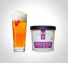 
                    
                        Victory Brewing Co. Ice Cream - The Pennsylvania-based microbrewery, which has been serving its ice cream at its restaurant for eight years, has finally packaged its homemade confection in pint and quart-sized containers.
                    
                