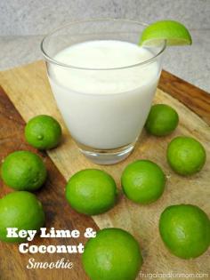 
                    
                        Key Lime and Coconut Smoothie #Ad
                    
                