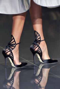 
                    
                        Ralph & Russo Fan cut out heels
                    
                