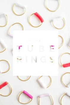 
                    
                        Fall For DIY Tube Rings | Fall For DIY
                    
                