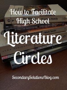 
                    
                        High School Literature Circles
                    
                