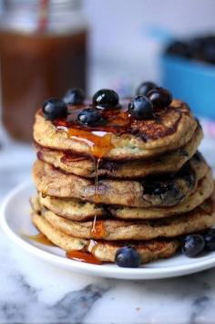 Pancakes blueberry