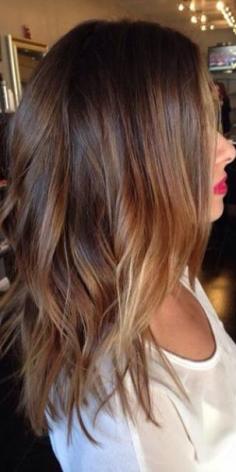 Love this color style and cut