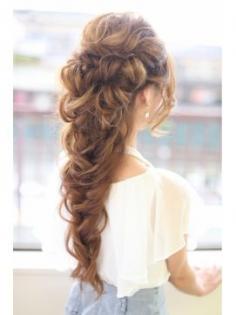 Bohemian romance braid - wedding hair styles
