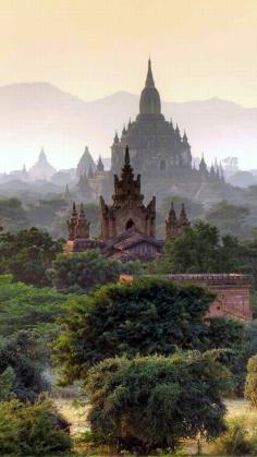 Bagan, Myanmar. Bagan Is An Ancient City Located In The Mandalay Region Of Burma (Myanmar).