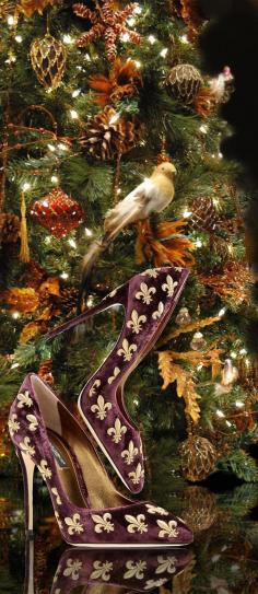 .Dolce and Gabbana Bellucci embellished Velvet Shoes.....