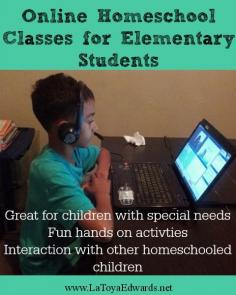 One thing that I was really concerned about was that my son wouldn’t be able to pay attention for an hour long class.  I worried for nothing. The beauty of an online homeschool program is that you can let your child do what they need to do to pay attention and be comfortable. My son attended classes while standing or jumping up and down when he needed to get his wiggles out. #homeschool