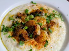 
                    
                        New Orleans Shrimp and Grits, finally found a recipe with the perfect ingredients.
                    
                