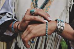 
                    
                        Turquoise beauties. Love that bracelet!!
                    
                