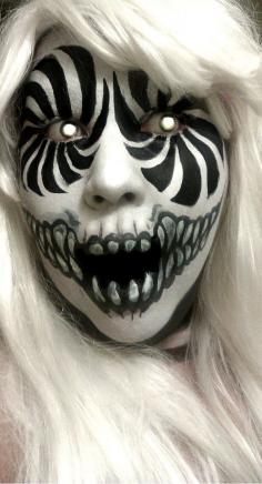 scary halloween makeup