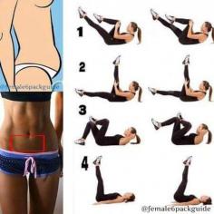 
                    
                        Lower ab workouts! Challenge friends by tagging them! #female6packguide
                    
                