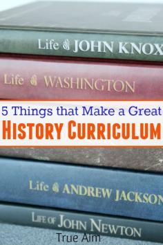 
                    
                        Learning about history shouldn't be painful. Here are 5 Things that make a great history curriculum
                    
                