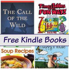 
                    
                        Free Kindle Book List: The Call Of The Wild, Times Tables the Fun Way, Soup Recipes, and More
                    
                