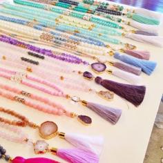 you need to get you some tassel necklaces! KK Bloom Boutique