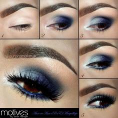 13 Of The Best Eyeshadow Tutorials For Brown Eyes | How To Do The Best Smokey Eye Step By Step Tutorial By Makeup Tutorials http://makeuptutorials.com/13-best-eyeshadow-tutorials-brown-eyes/