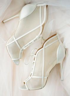 Wedding Day Shoes by  Badgley Mischka