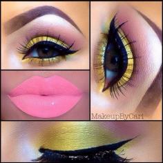 Beautiful Makeup Copied from  @#makeupbycari instagram