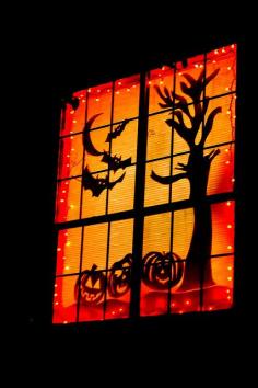 Bat for Cool Halloween Windows Decorating Ideas, Photo  Bat for Cool Halloween Windows Decorating Ideas Close up View.