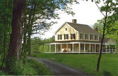 
                    
                        Dream Home - huge wrap around porch and on a ton of land in the middle of nowhere! But not too far...
                    
                