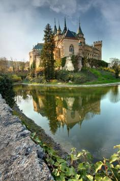 Bojnice City, Slovakia...it looks like a real life fairy tale, i want to go!