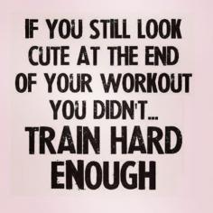 
                    
                        How do you all feel at the end of your workouts? If you still look cute at the end of your workout you didn't train hard enough. #skinnyms
                    
                