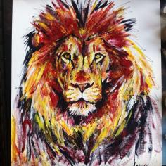 
                    
                        #adammooreart #lion #artwork #painting #roar
                    
                