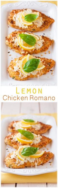 Lemon Chicken recipe - Try this fresher, lighter take on chicken parm.